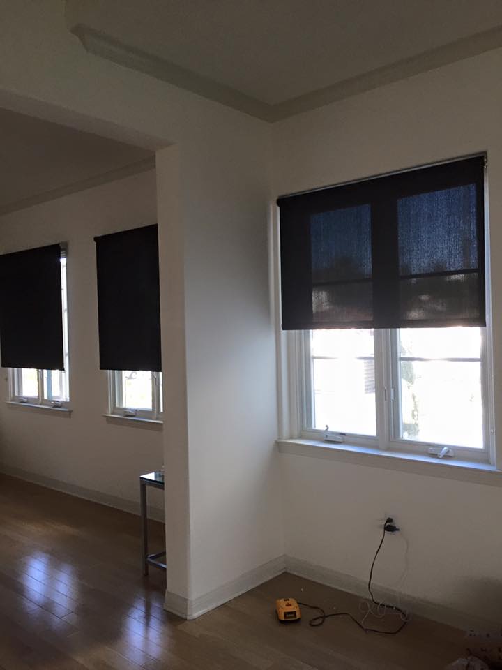 Motorized Roller Shades Light-Filtering