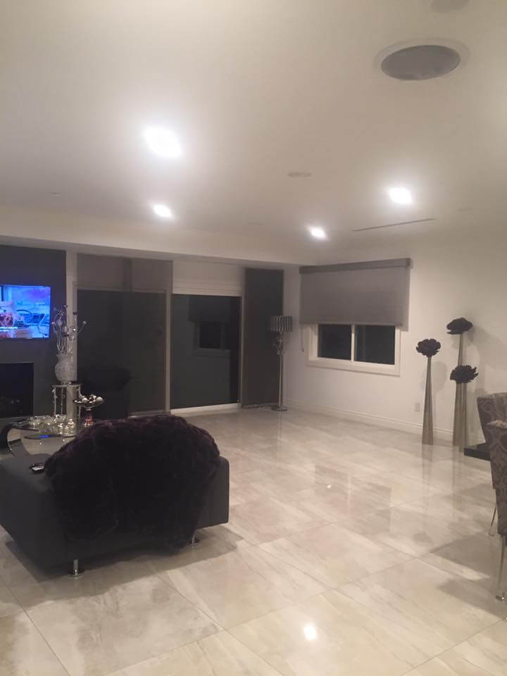 Motorized Roller Shades Light-Filtering
