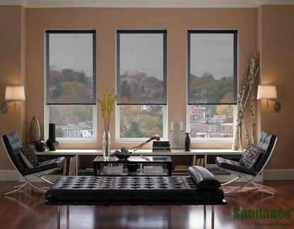 Motorized Roller Shades Light-Filtering